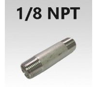 1/8 NPT Type 316 Stainless Pipe Nipples